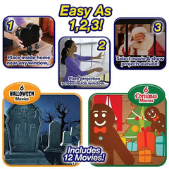 Christmas Halloween Laser Projector - Glow Mart Direct