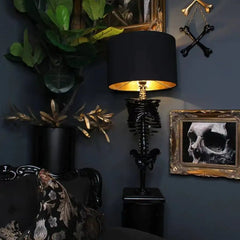 Vintage Skeleton Table Lamp - Glow Mart Direct