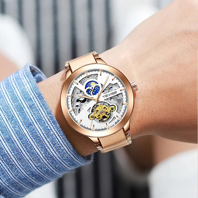 Luxury  Men's Automatic Mechanical Watches - Glow Mart Direct