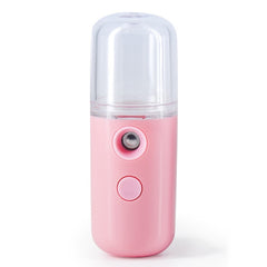 Nano Mist Facial Sprayer Beauty Instrument USB Face Steamer Moisturizing Beauty - Glow Mart Direct