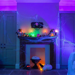 Spider Web Halloween Decoration - Glow Mart Direct