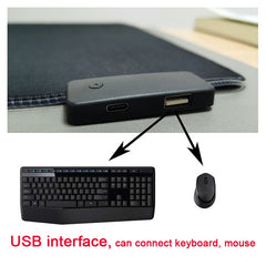 RGB Mouse Pad with Cable - Glow Mart Direct