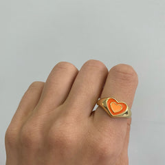 Creative Love Heart Ring - Glow Mart Direct