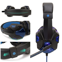 Led Light Wired Gamer Headset - Glow Mart Direct