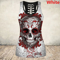 Halloween Skull Shirt - Glow Mart Direct