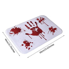 Halloween Bloody Door Mat - Glow Mart Direct