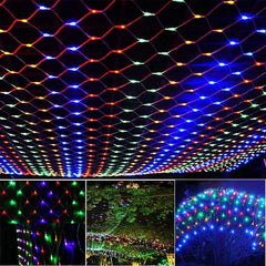 Net Mesh Solar Fairy Lights - Glow Mart Direct