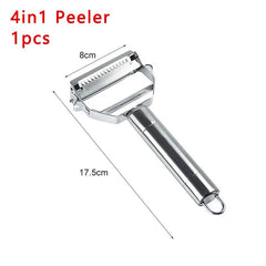 Stainless Steel Kitchen Vegetable Peeler - Glow Mart Direct