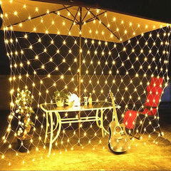 Net Mesh Solar Fairy Lights - Glow Mart Direct