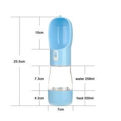 Pet Dog Water Bottle Feeder - Glow Mart Direct