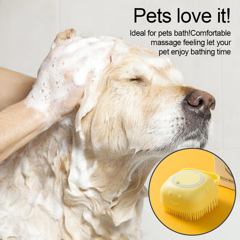 Soft Silicone Dog Brush - Glow Mart Direct